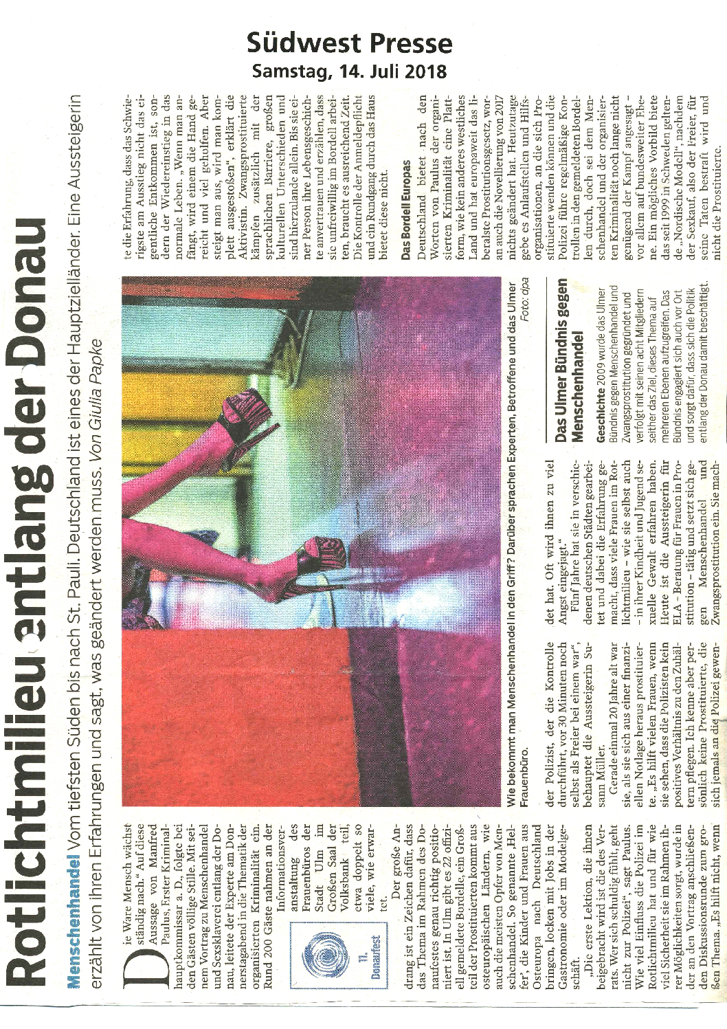 Rotlichtmillieu entlang der Donau -SWP- 14_07_18