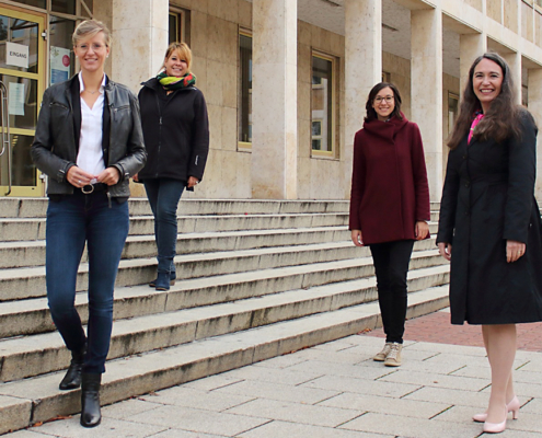 Katrin Albsteiger, Diana Bayer, Veronika Wierer, Inge Bell