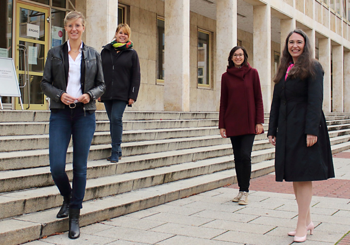 Katrin Albsteiger, Diana Bayer, Veronika Wierer, Inge Bell