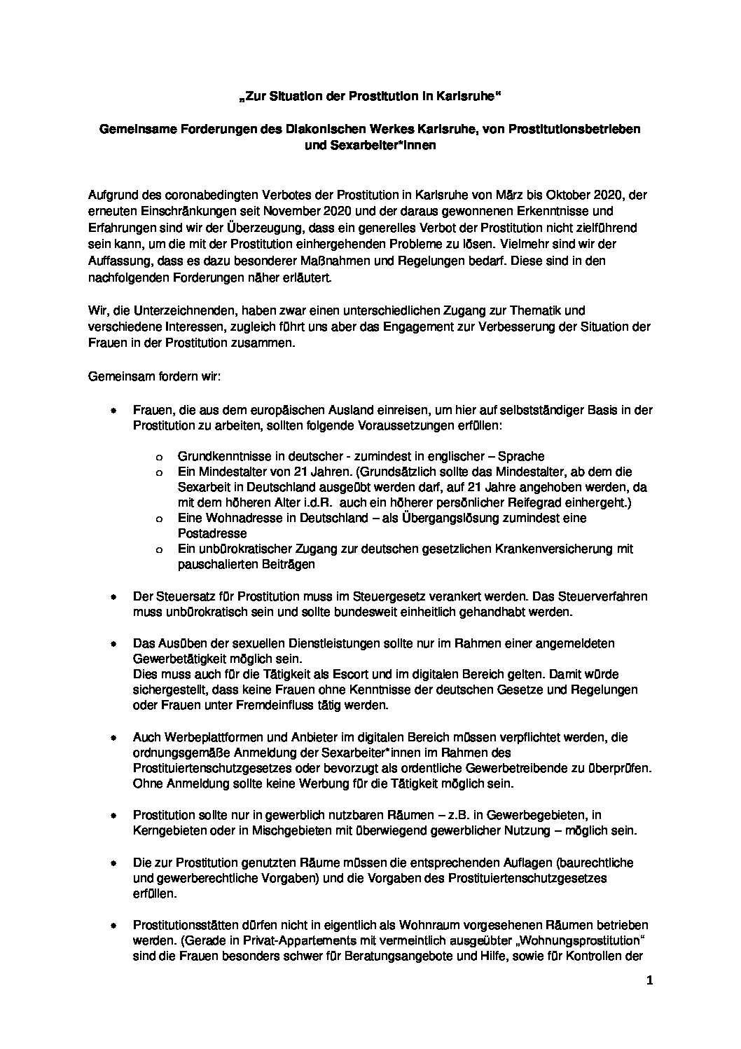 Kooperationsvereinbarung Diak.Werk KA mit Prostitutionsbetreibern Dez 2020